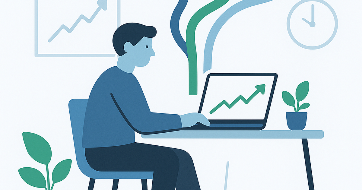 Solopreneur business model strategy illustration showing multiple revenue streams and growth metrics