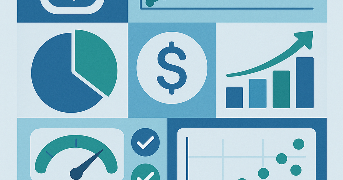 Enterprise AI ROI measurement dashboard with performance metrics and analytics charts