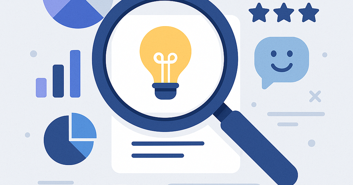 Illustration of a magnifying glass over a business model canvas, surrounded by data charts, user feedback bubbles, and a lightbulb, representing the process of model validation for startups.