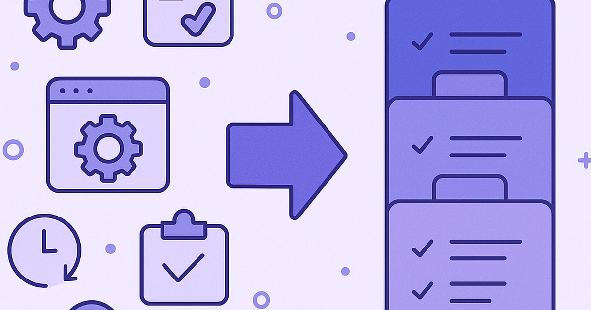 Illustration of agency transformation from custom services to organized productized service offerings