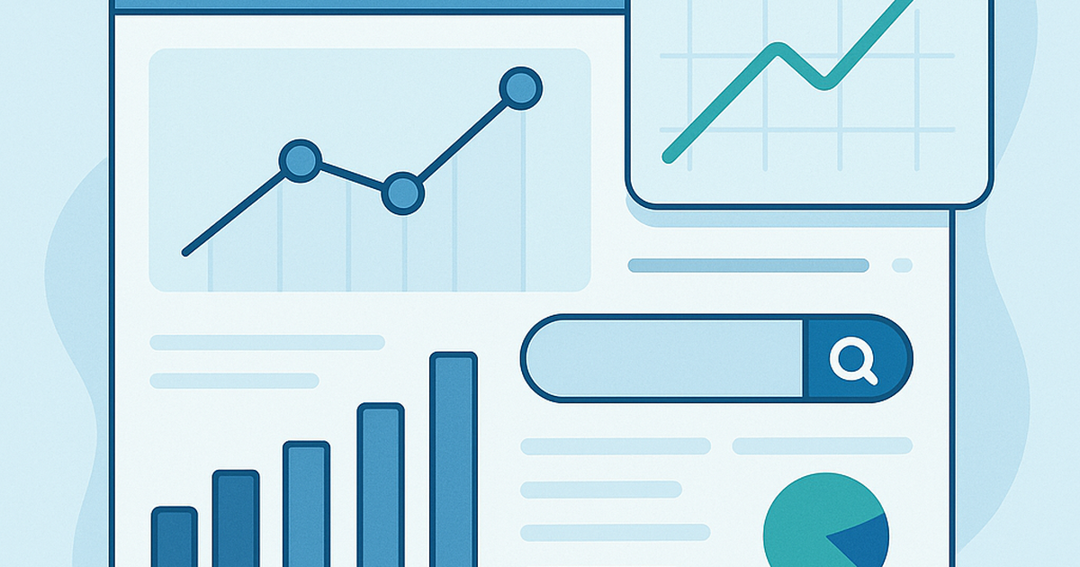 Google Trends analytics dashboard showing upward trending search data for product validation