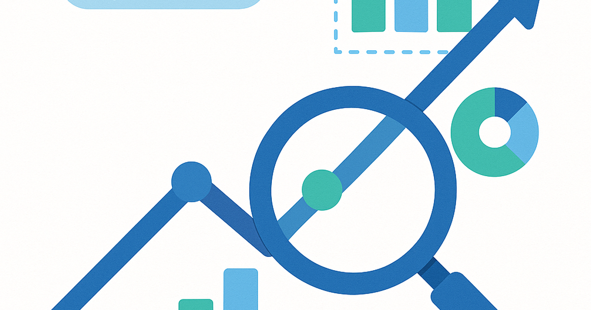 Google Trends product validation concept showing upward trending graphs and search analysis tools