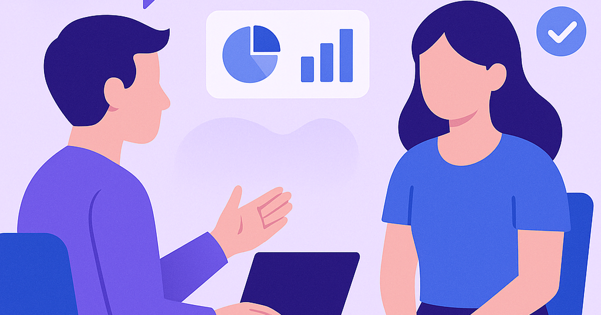 Customer discovery and software validation process illustration showing interviews, data analysis, and validation metrics