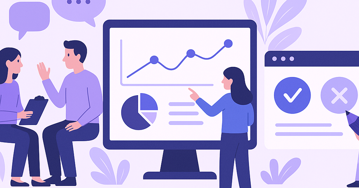 Software validation framework illustration showing customer research, testing methods, and data analysis for startup validation