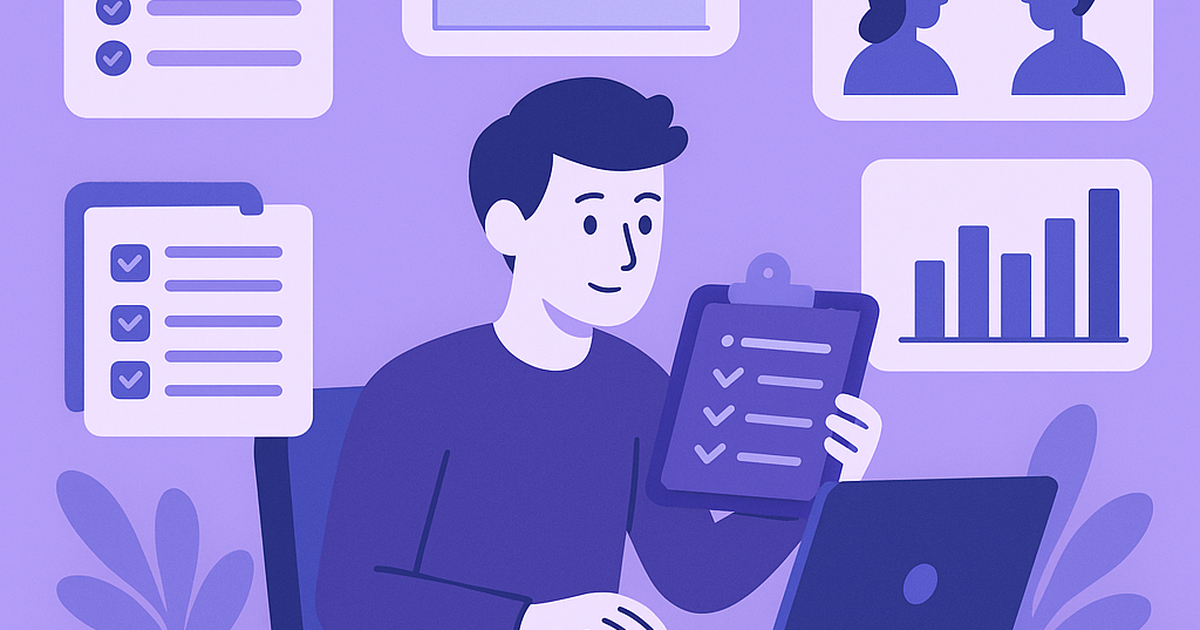Startup founder conducting idea validation research with multiple data sources and analysis tools displayed on screens