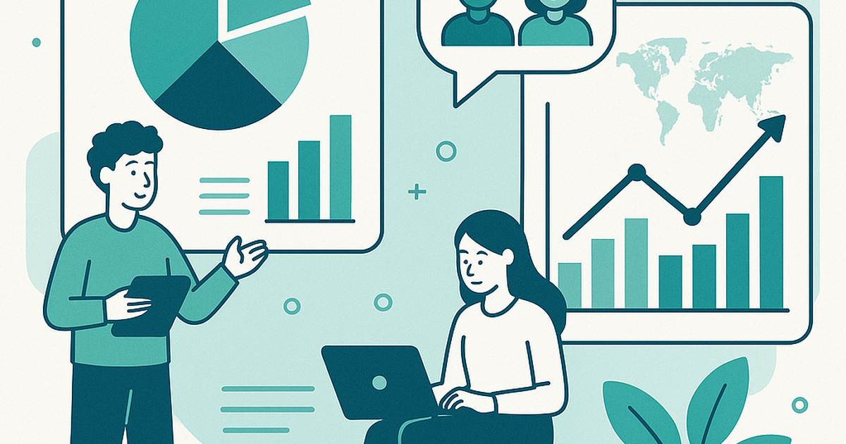 Startup idea validation process illustration showing research methods, data analysis, and customer discovery techniques