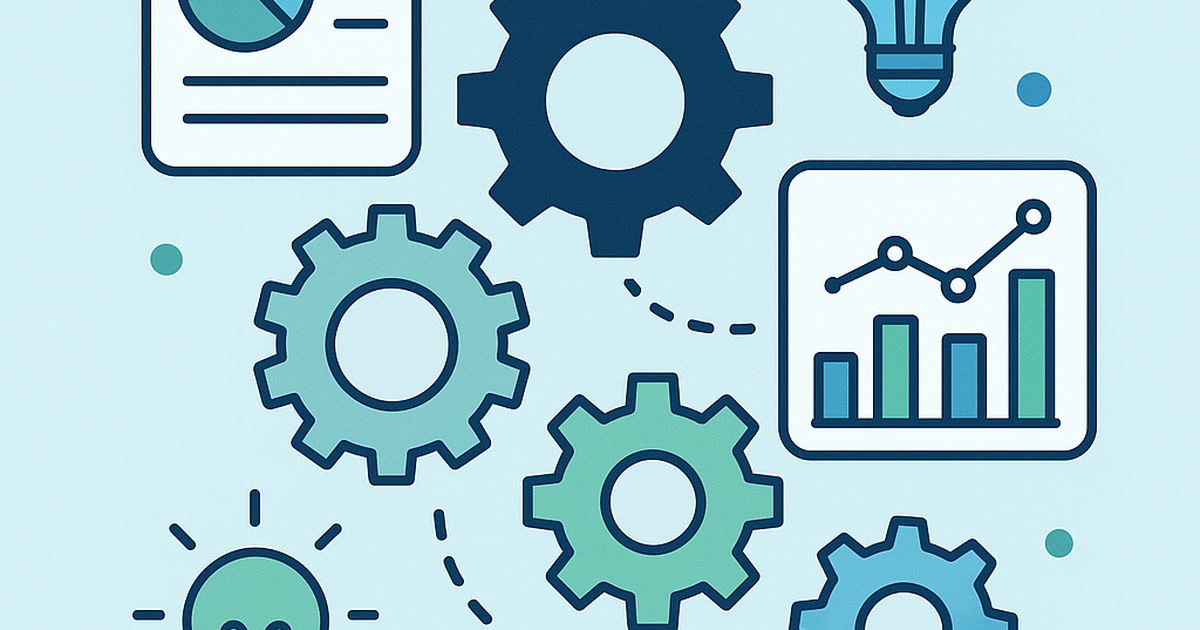 Innovation generator framework visualization with interconnected analysis tools and systematic discovery process