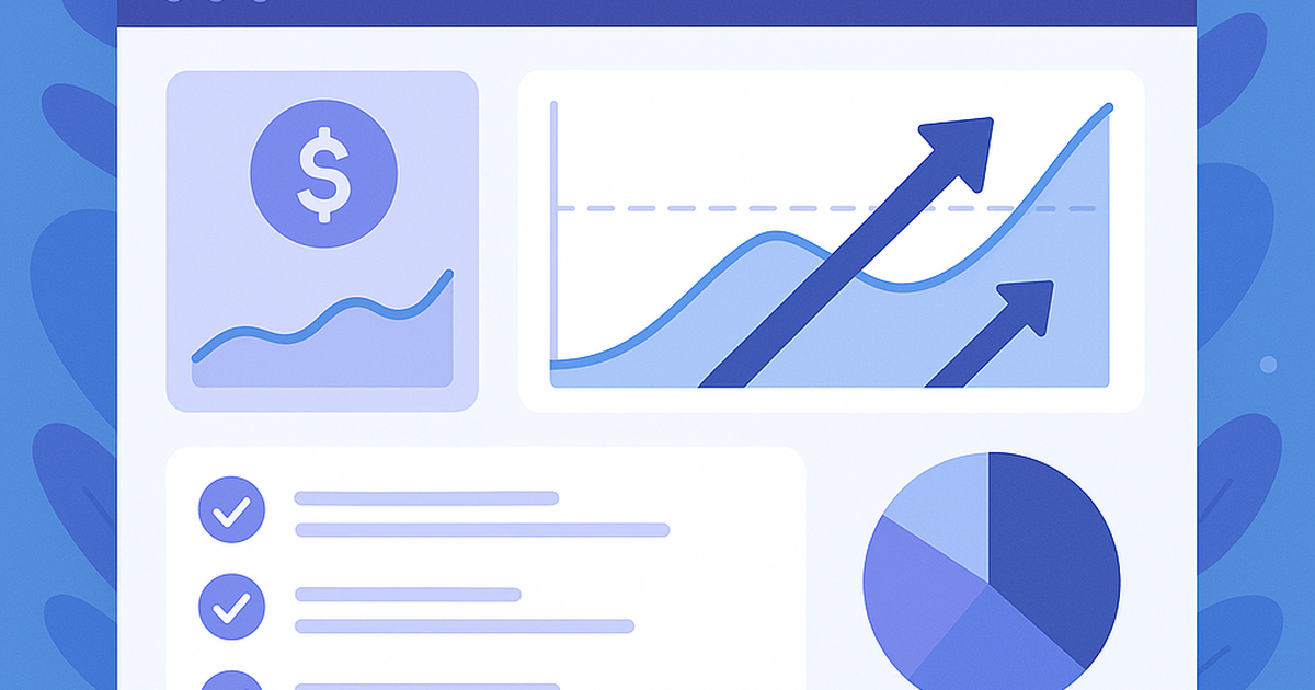 Model validation platform ROI analysis dashboard showing growth metrics and success indicators for SaaS founders