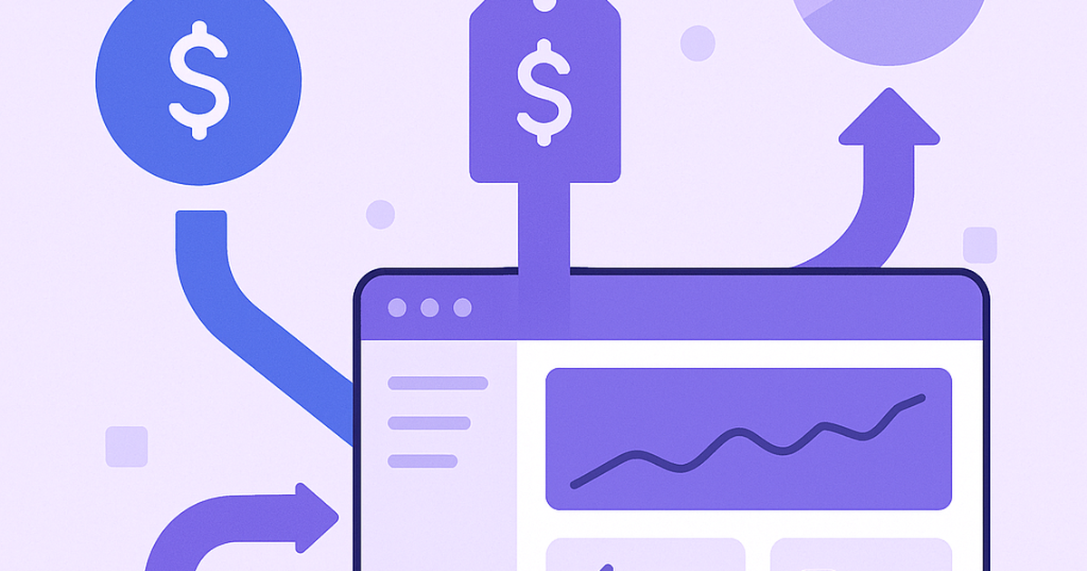 No code SaaS platform revenue model illustration showing multiple income streams and pricing strategies