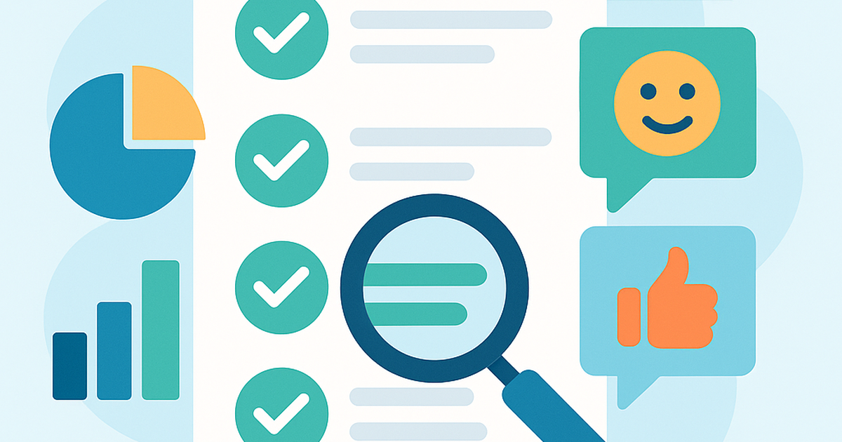 No code SaaS platform validation framework illustration with research and analysis elements