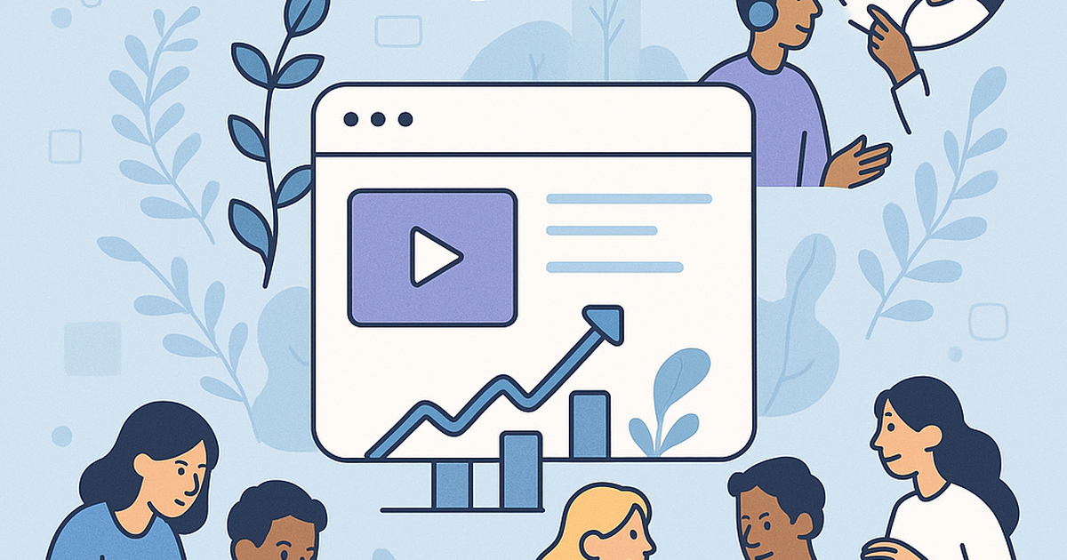 Illustration of diverse creators collaborating on a digital platform, symbolizing community, independence, and growth within the indie platform ecosystem.