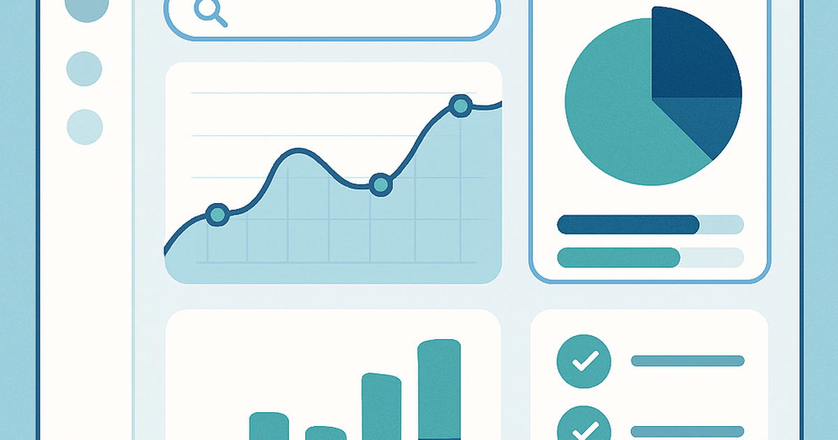 Data-driven startup idea validation dashboard showing market research metrics and validation signals