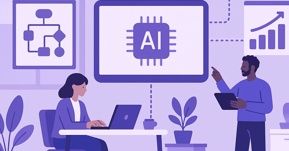 SMB operational process improvement with AI tools ROI visualization