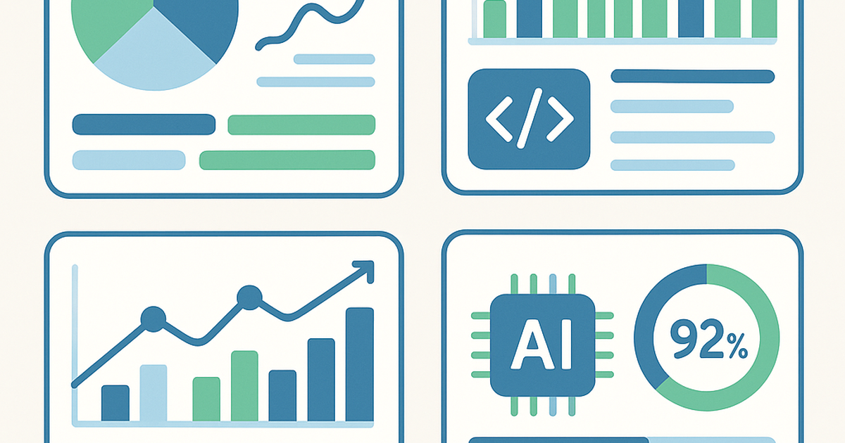 AI development ROI measurement platform analytics dashboard showing productivity metrics and cost optimization data